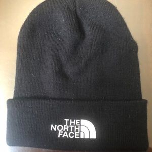 The North Face Beanie BLK/WHT Knitted